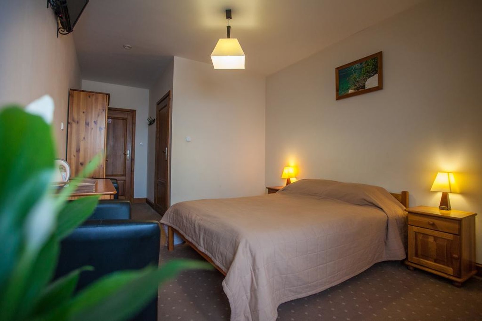 Pokój 2 osobowy z widokiem na góry ze śniadaniem