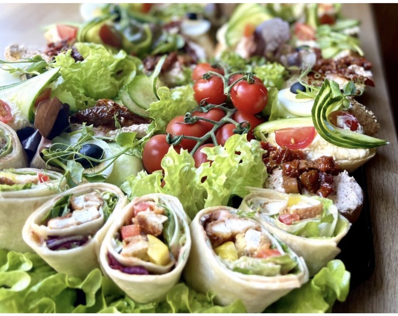 Catering Majerczyk - Wrap box z kurczakiem